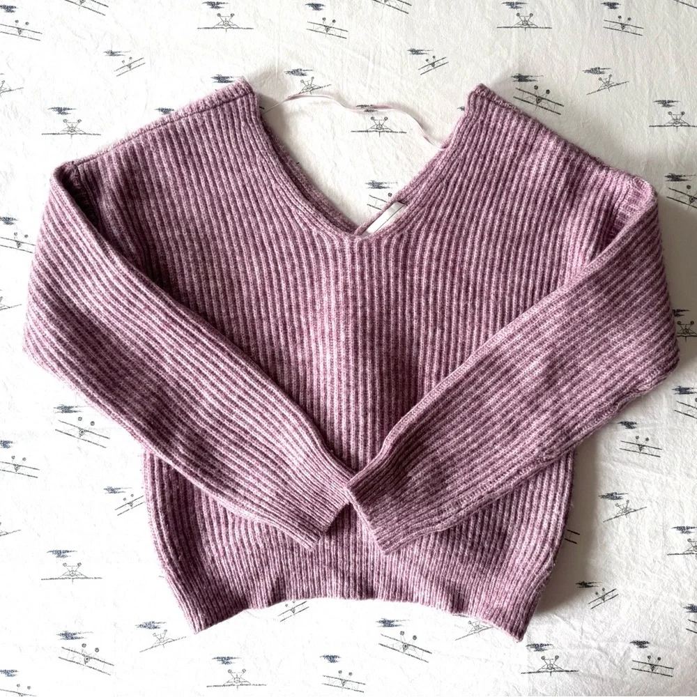 Reversible Knot Sweater by Angel of the North, Backless, Lowback - Picture 6 of 8
